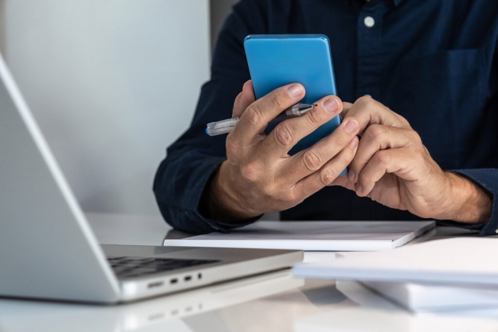 Computer and Phone Image